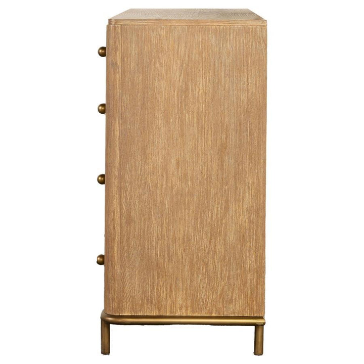 Arini - 8 - Drawer Dresser - Sand Wash Dressers modern furniture Contempo Furniture