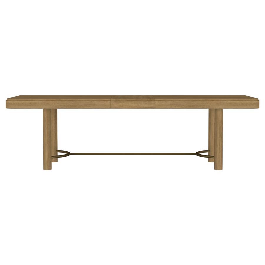 Arini - Extension Leaf Dining Table - Sand Wash Dining Table with Extension modern furniture Contempo Furniture
