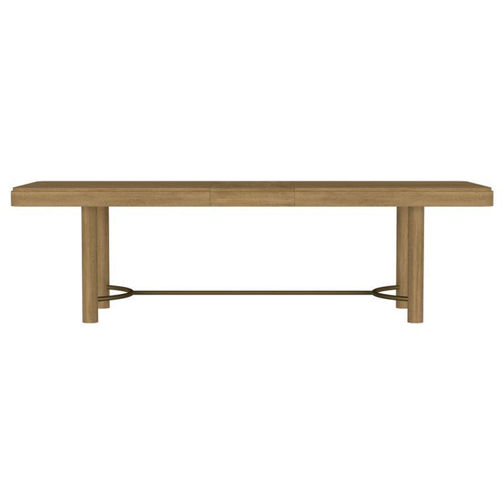 Arini - Extension Leaf Dining Table - Sand Wash Dining Table with Extension modern furniture Contempo Furniture