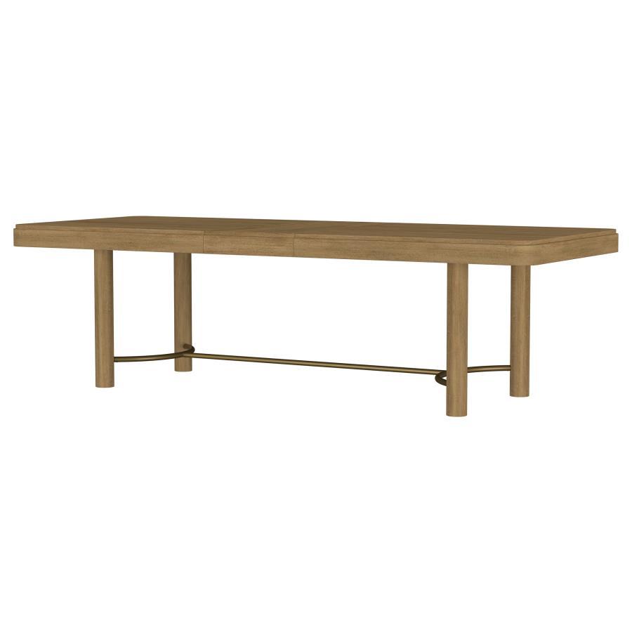 Arini - Extension Leaf Dining Table - Sand Wash Dining Table with Extension modern furniture Contempo Furniture