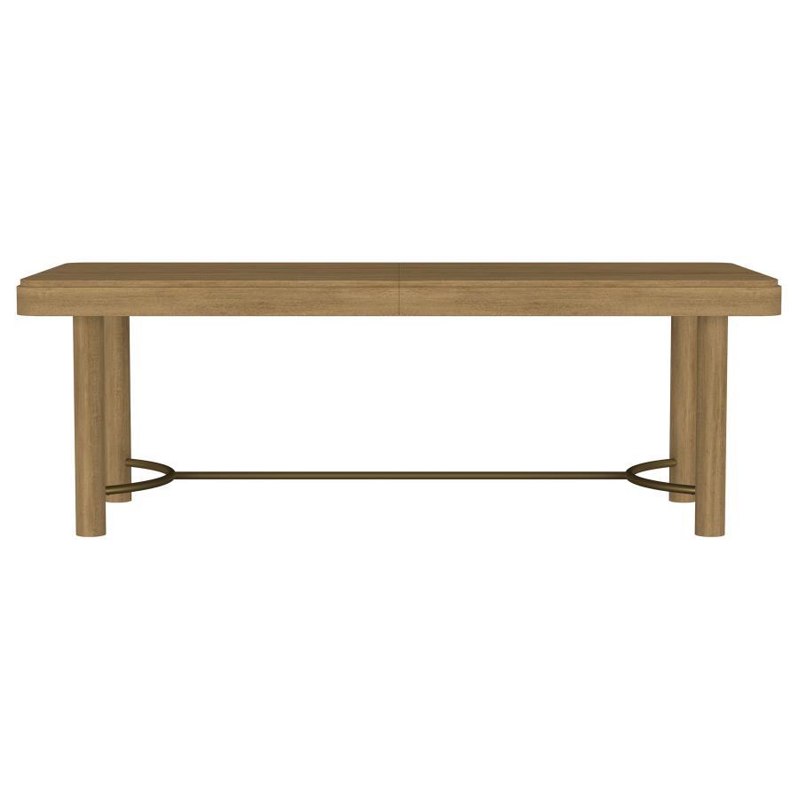 Arini - Extension Leaf Dining Table - Sand Wash Dining Table with Extension modern furniture Contempo Furniture