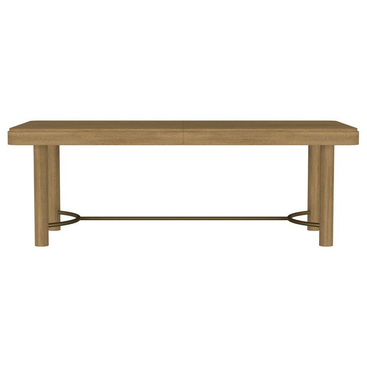 Arini - Extension Leaf Dining Table - Sand Wash Dining Table with Extension modern furniture Contempo Furniture
