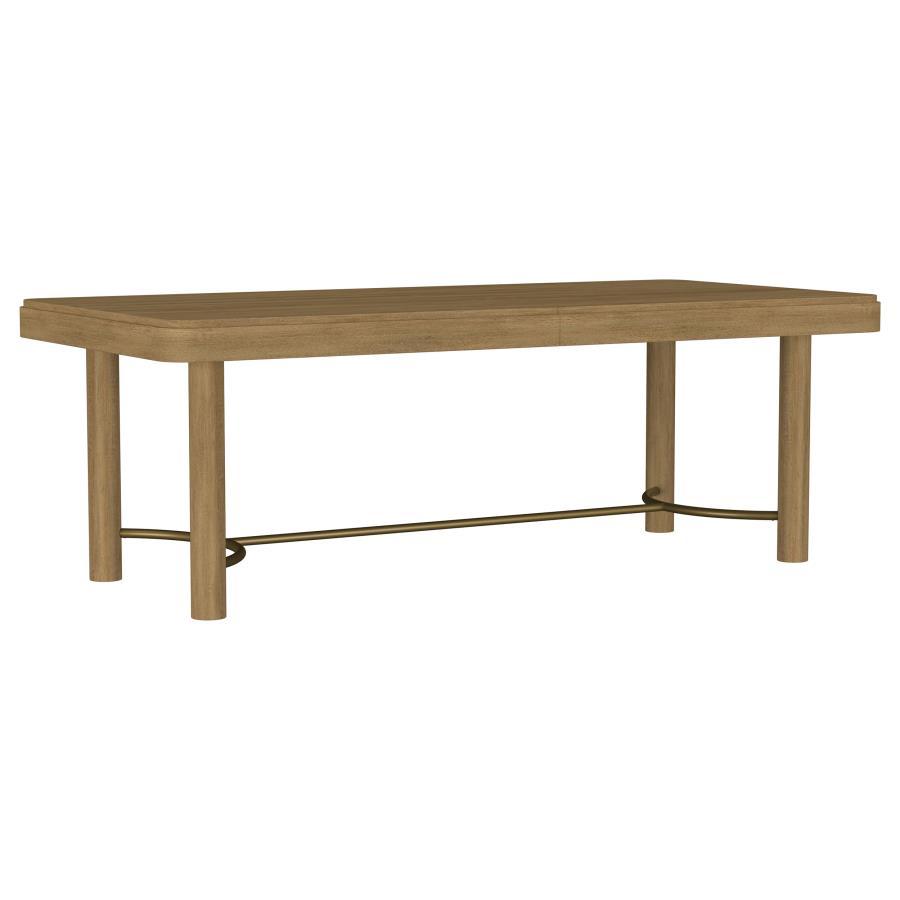 Arini - Extension Leaf Dining Table - Sand Wash Dining Table with Extension modern furniture Contempo Furniture