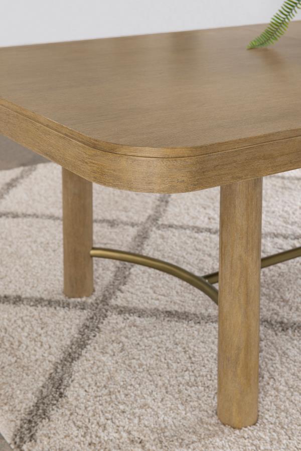 Arini - Extension Leaf Dining Table - Sand Wash Dining Table with Extension modern furniture Contempo Furniture