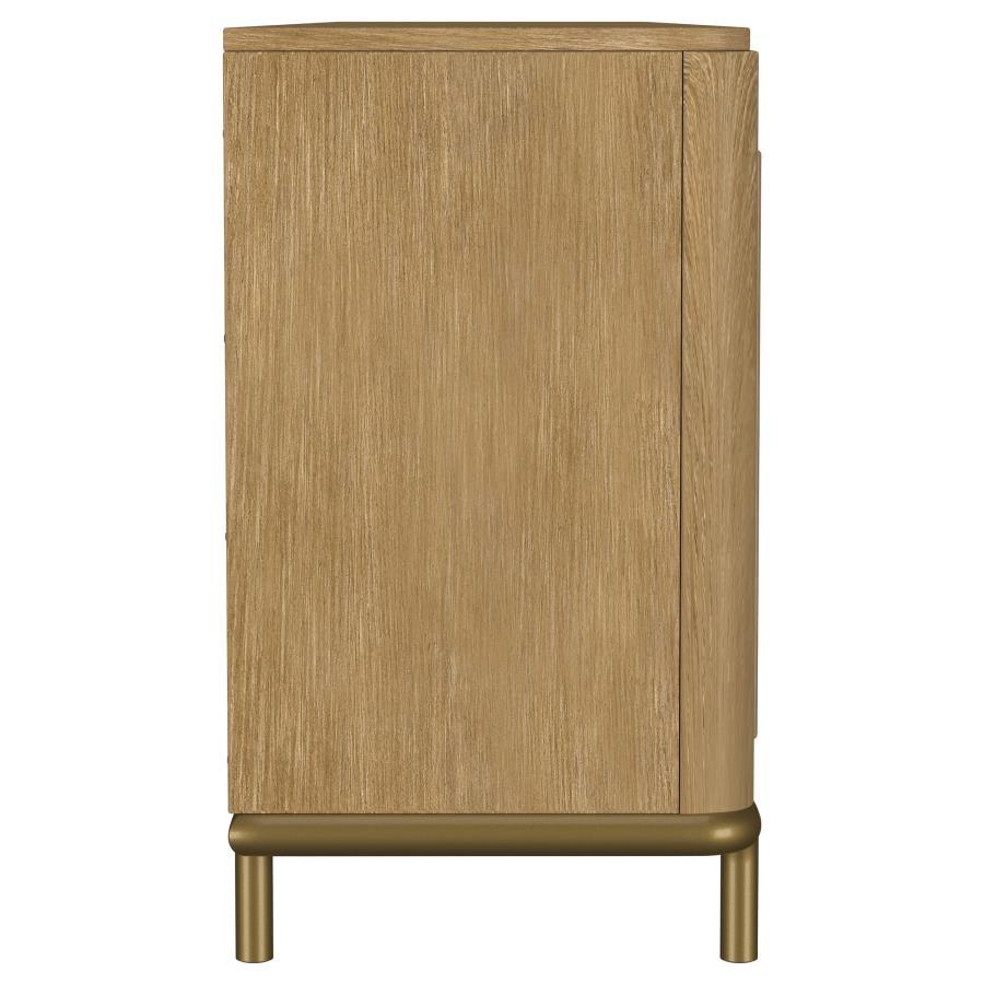 Arini - Rattan Cane 2 - Door TV Stand Media Console - Sand Wash TV Stand modern furniture Contempo Furniture
