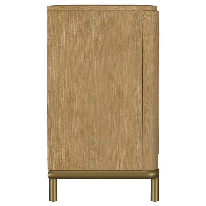 Arini - Rattan Cane 2 - Door TV Stand Media Console - Sand Wash TV Stand modern furniture Contempo Furniture