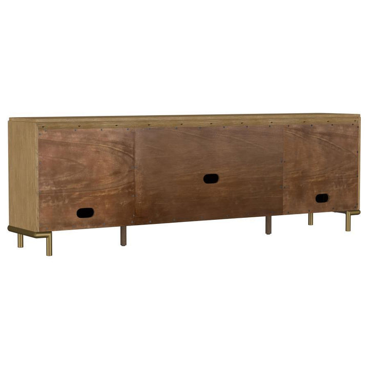 Arini - Rattan Cane 2 - Door TV Stand Media Console - Sand Wash TV Stand modern furniture Contempo Furniture