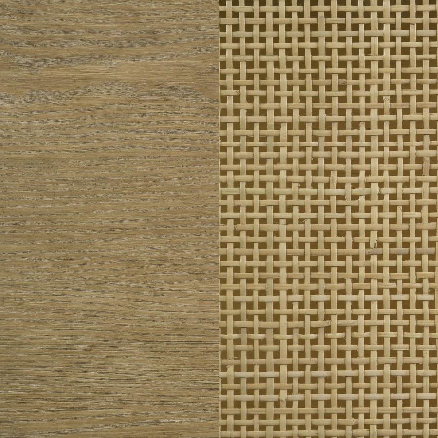 Arini - Round End Side Table With Storage Shelf - Sand Wash End Table modern furniture Contempo Furniture