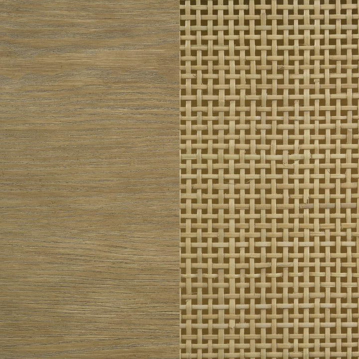 Arini - Round End Side Table With Storage Shelf - Sand Wash End Table modern furniture Contempo Furniture