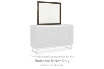 Arkenton Bedroom Mirror - Dark Gray Mirror modern furniture Contempo Furniture