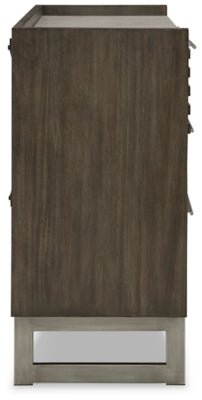 Arkenton Dresser - Dark Brown Dresser modern furniture Contempo Furniture