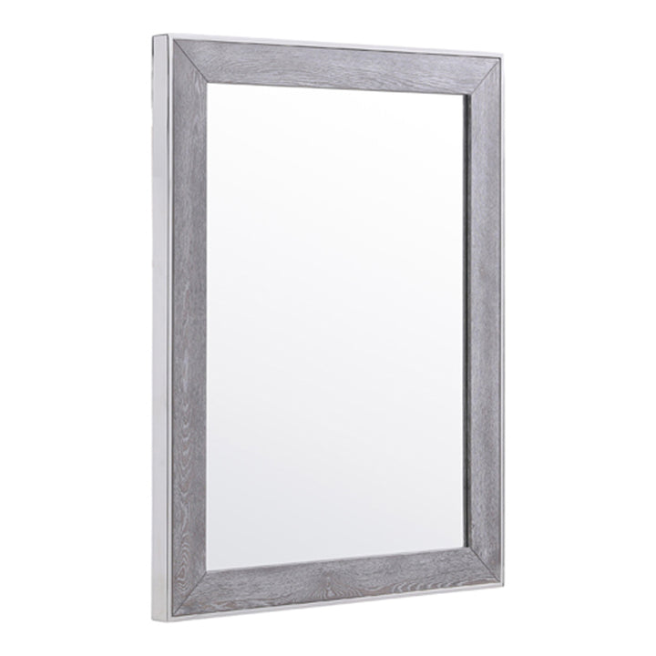 Arlene Modern Grey Elm Mirror