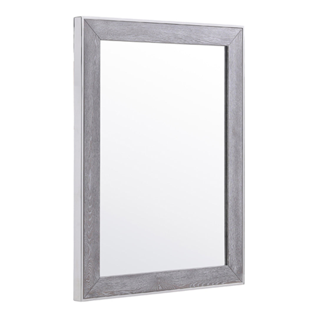 Arlene Modern Grey Elm Mirror