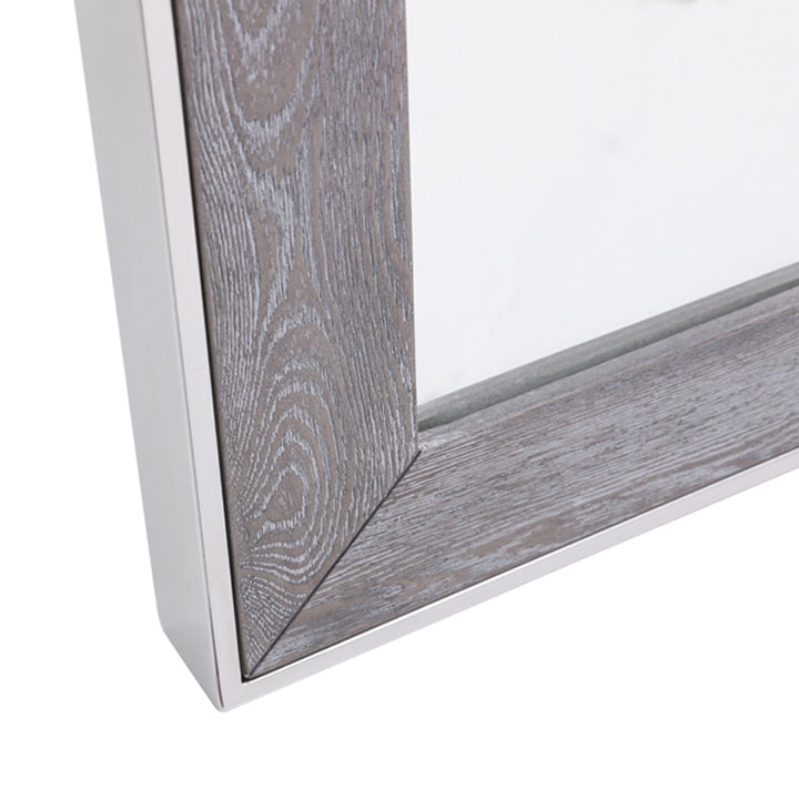 Arlene Modern Grey Elm Mirror