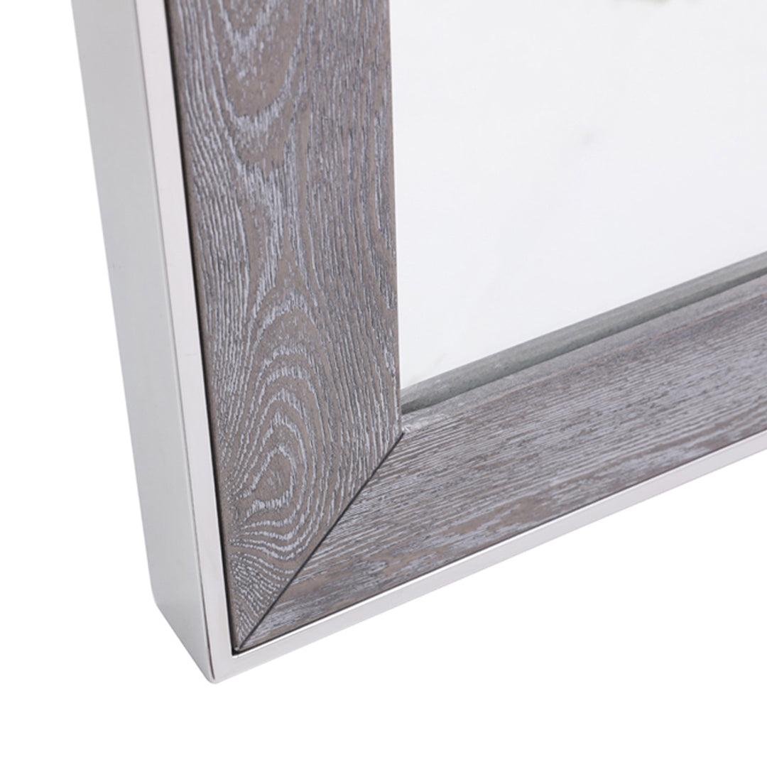 Arlene Modern Grey Elm Mirror