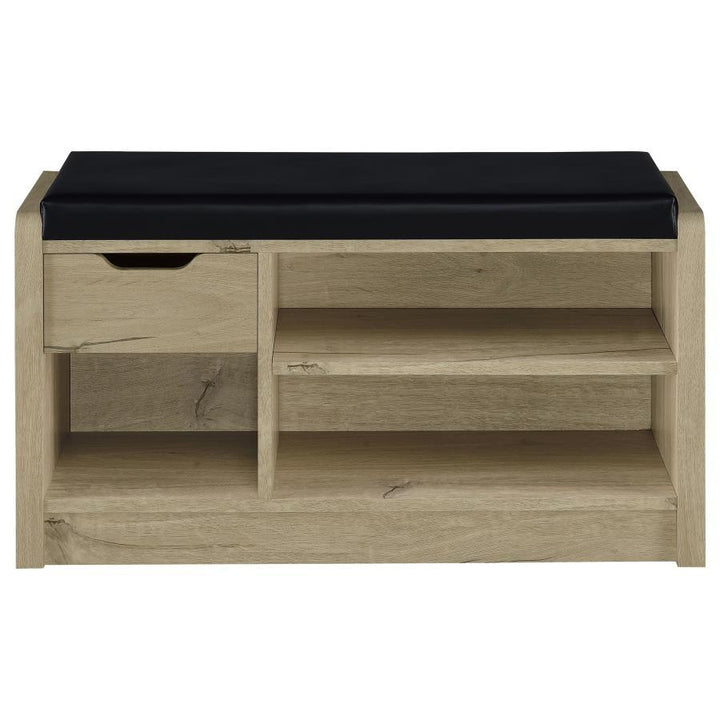 Arrington - Storage Bench - White Oak Storage Bench modern furniture Contempo Furniture