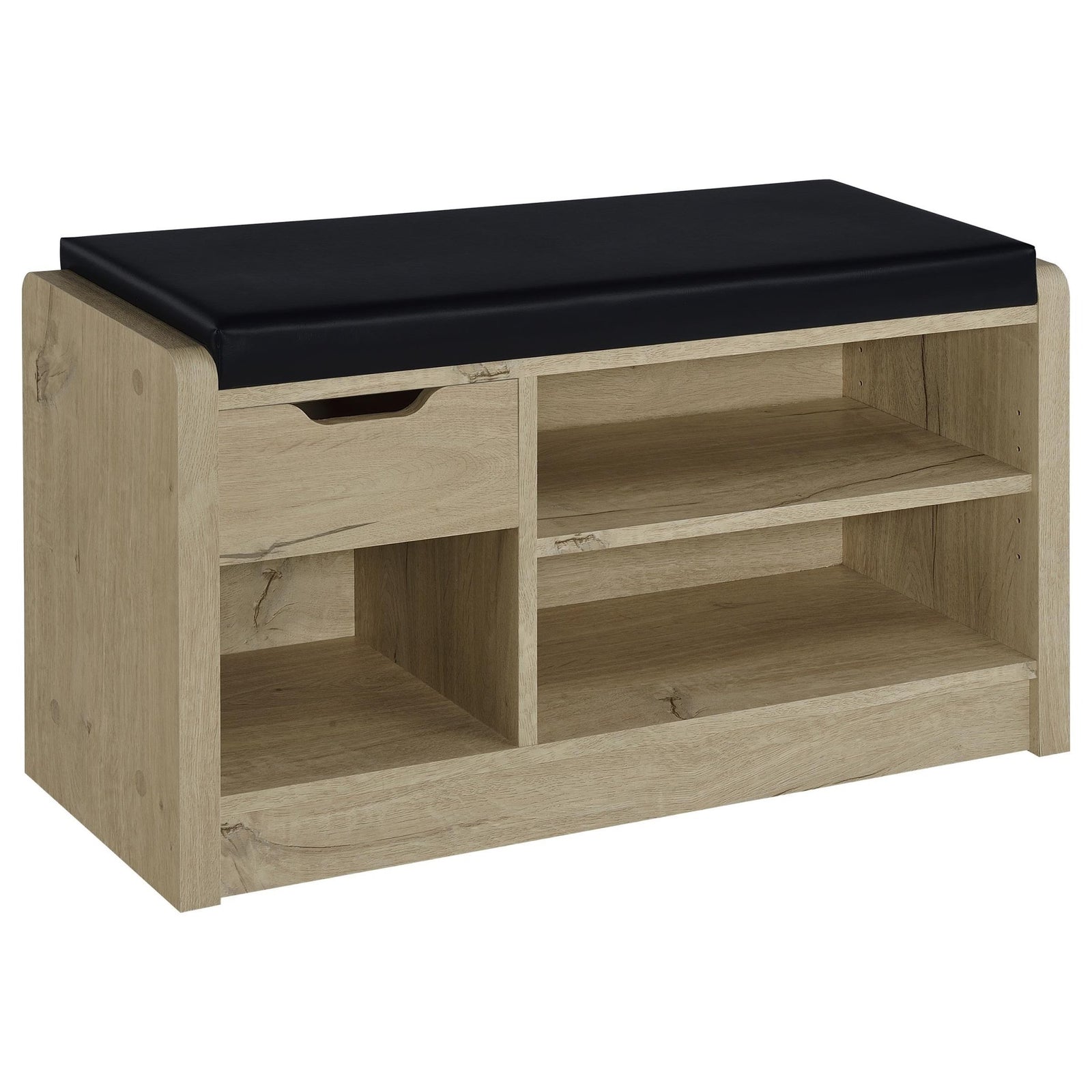 Arrington - Storage Bench - White Oak Storage Bench modern furniture Contempo Furniture