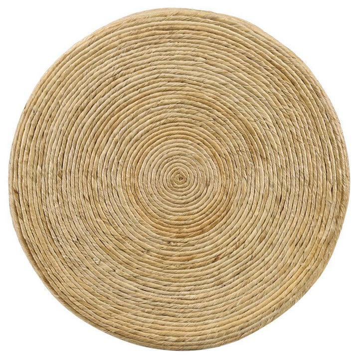 Artina - 2 Piece Rattan Coffee And End Table Set - Natural Table Set modern furniture Contempo Furniture