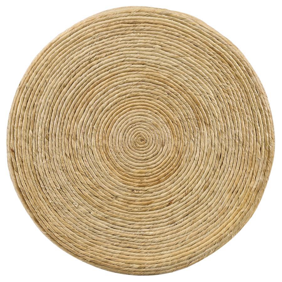 Artina - 2 Piece Rattan Coffee And End Table Set - Natural Table Set modern furniture Contempo Furniture