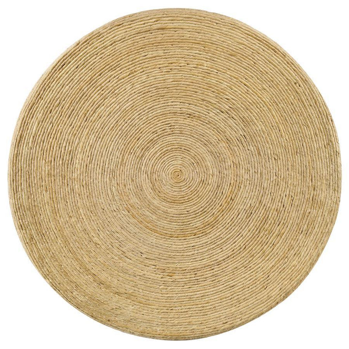 Artina - 2 Piece Rattan Coffee And End Table Set - Natural Table Set modern furniture Contempo Furniture