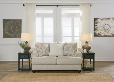Asanti Loveseat - Pearl Silver Stationary Loveseat modern furniture Contempo Furniture
