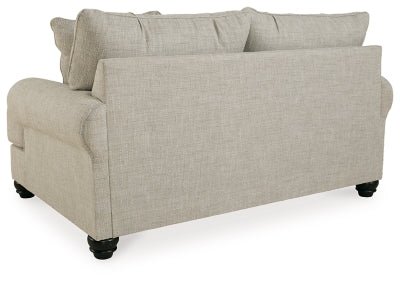 Asanti Loveseat - Pearl Silver Stationary Loveseat modern furniture Contempo Furniture