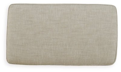 Asanti Ottoman - Pearl Silver Accent Ottoman modern furniture Contempo Furniture