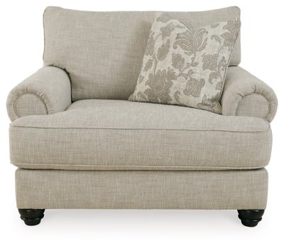 Asanti Oversized Chair - Pearl Silver Arm Chair modern furniture Contempo Furniture