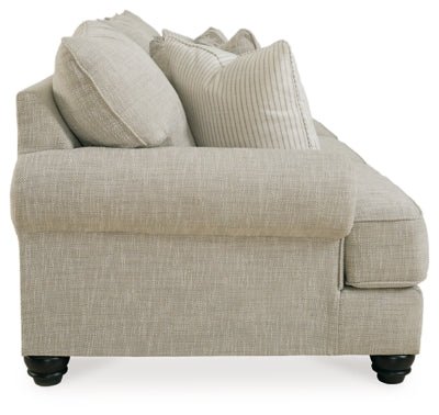 Asanti Sofa - Pearl Silver Stationary Sofa modern furniture Contempo Furniture