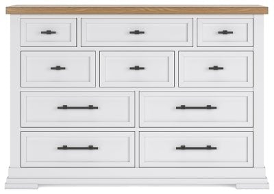 Ashbryn Dresser - White Dresser modern furniture Contempo Furniture