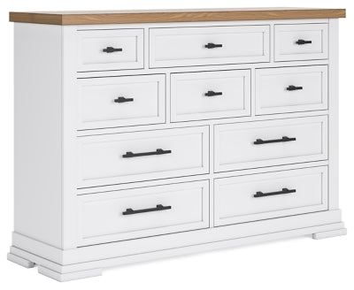 Ashbryn Dresser - White Dresser modern furniture Contempo Furniture