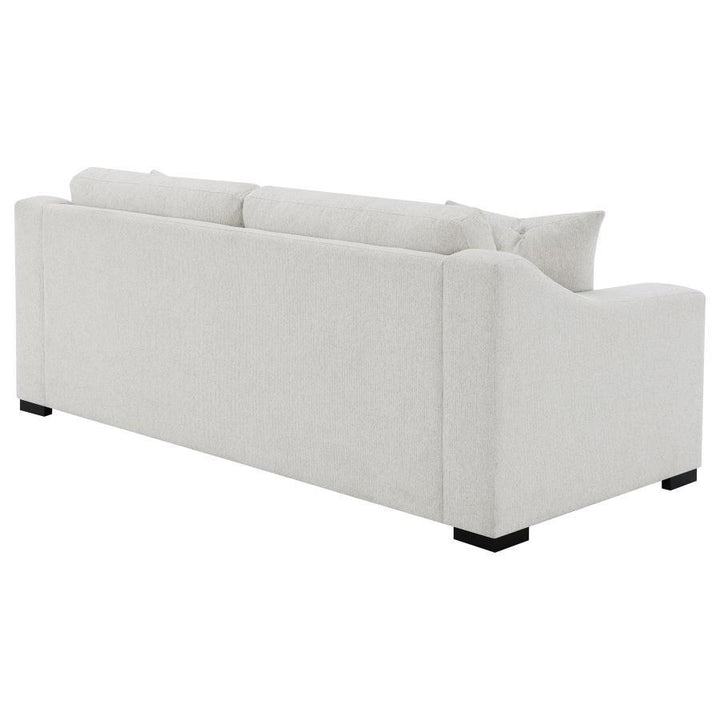Ashlyn - Fabric Upholstered Track Arm Sofa - Sand Stationary Sofa modern furniture Contempo Furniture