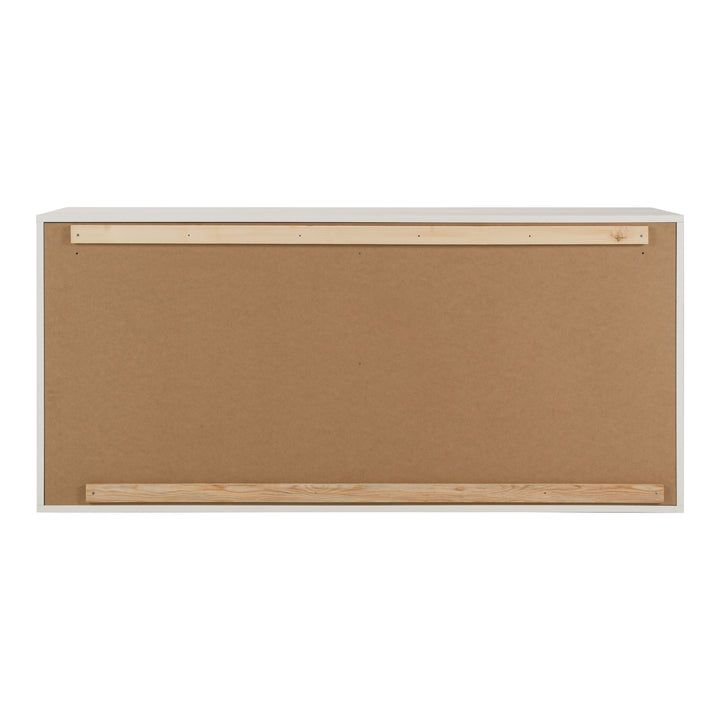 Asus - Italian Modern White Washed Oak Dresser