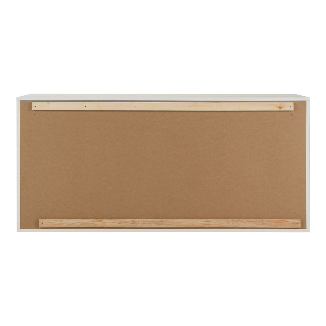 Asus - Italian Modern White Washed Oak Dresser