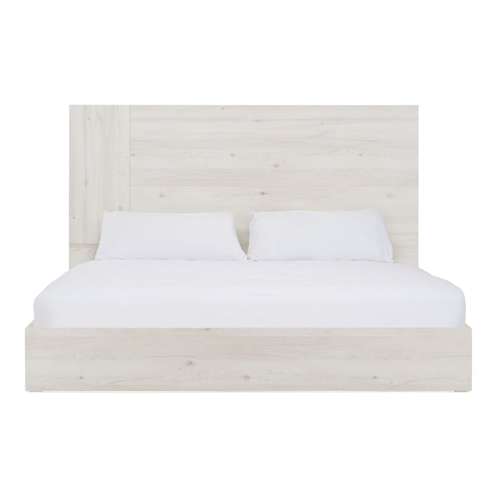 Asus - Modern Italian White Bed