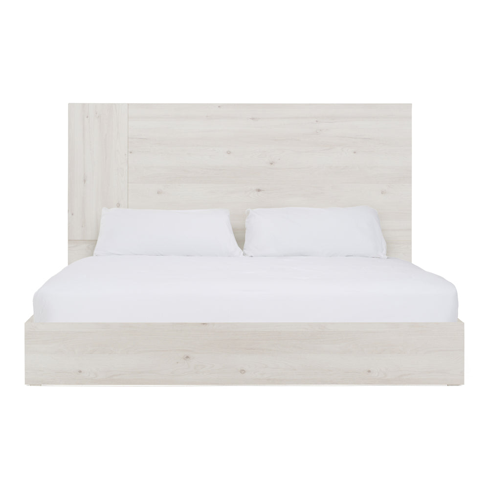 Asus - Modern Italian White Bed