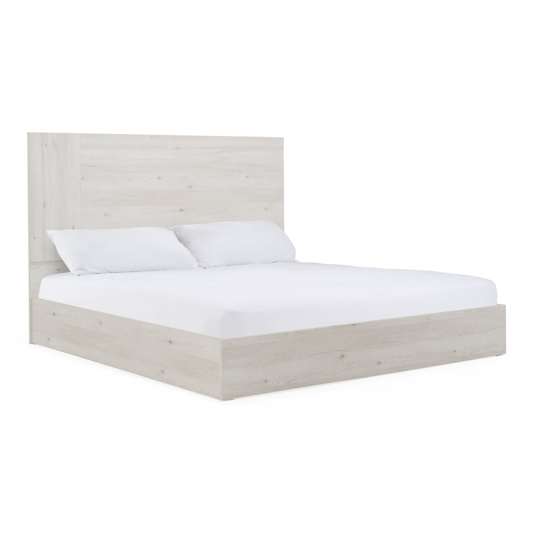 Asus - Modern Italian White Bed