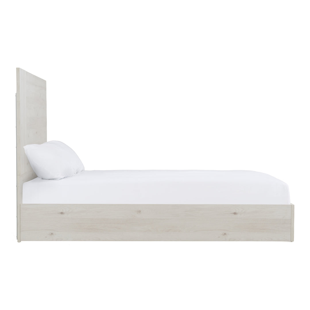 Asus - Modern Italian White Bed