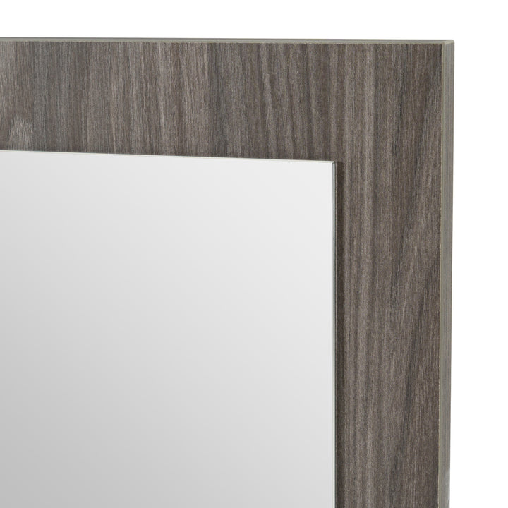 Asus - Italian Modern Elm Grey Mirror