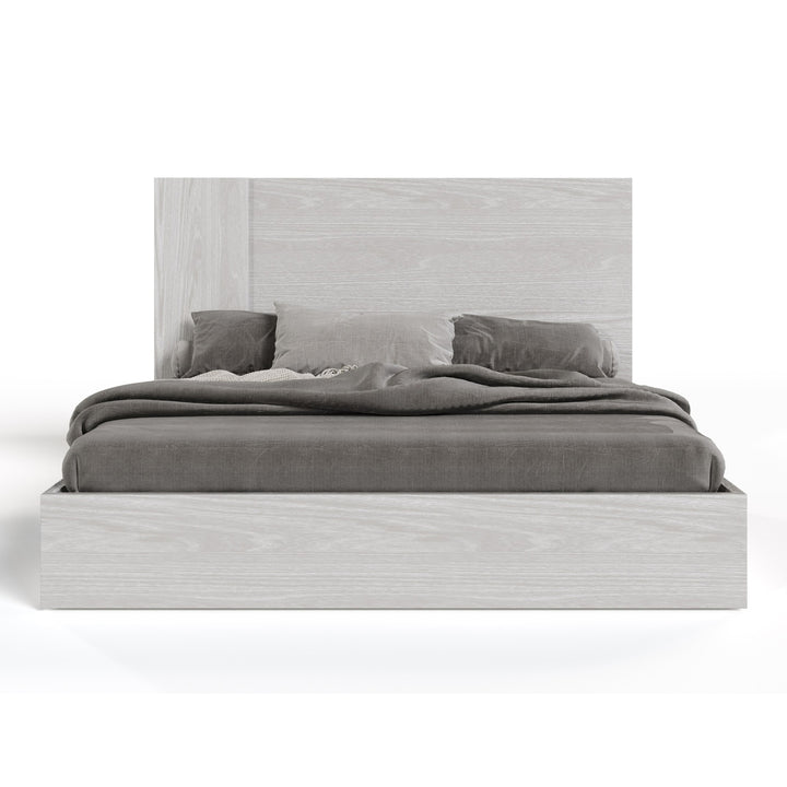 Asus - Modern Italian White 4-Piece Bedroom Set