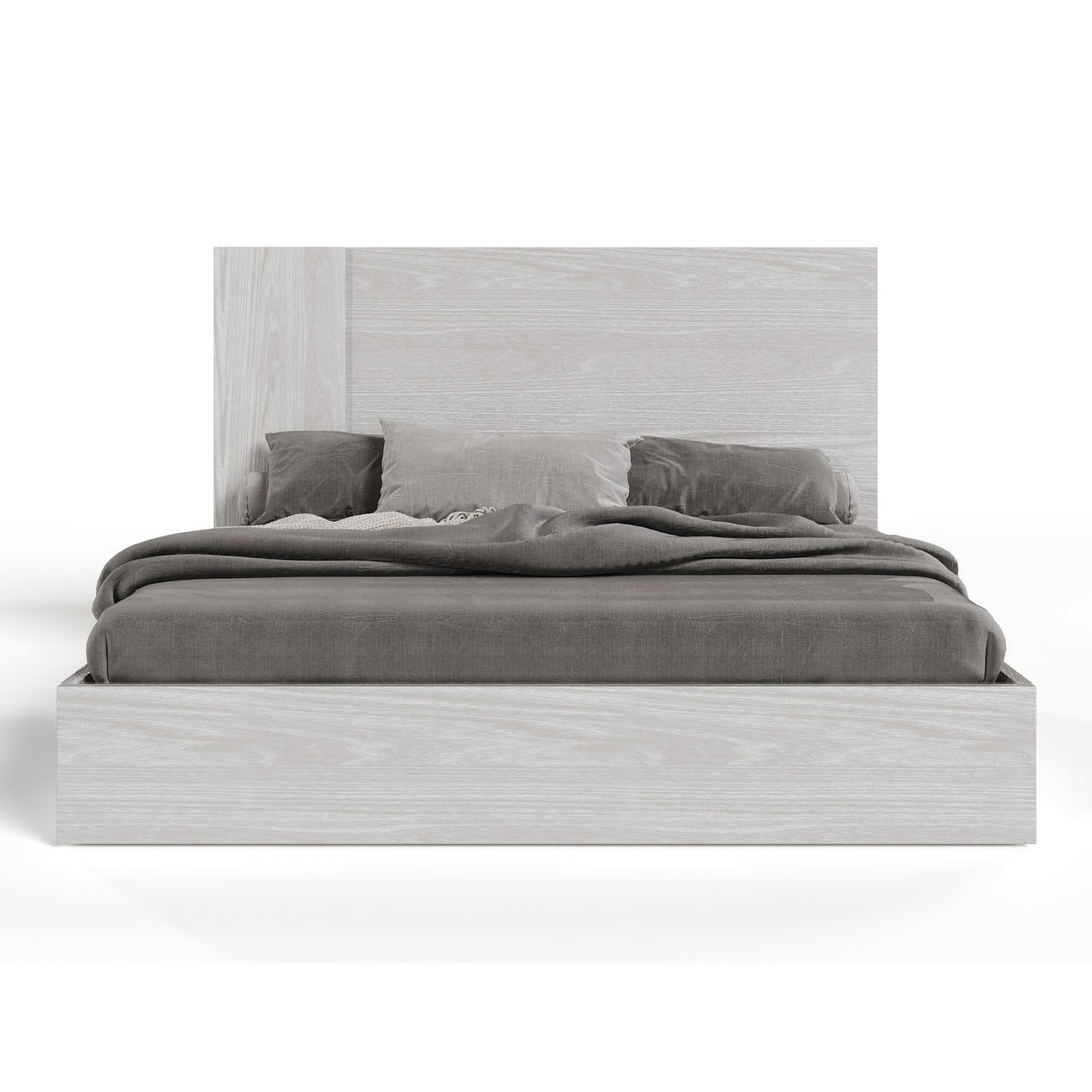 Asus - Modern Italian White 4-Piece Bedroom Set