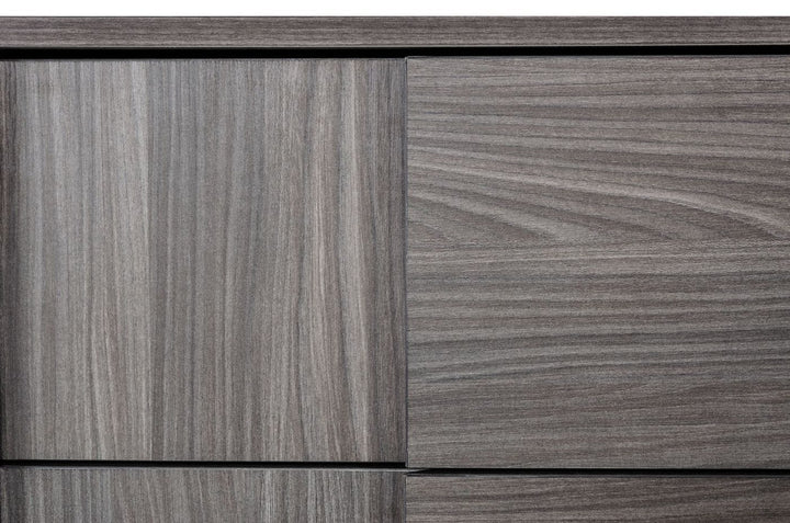 Asus - Italian Modern Elm Grey Dresser - View 4