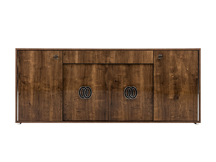 Athen Italian Modern 4-Door Buffet
