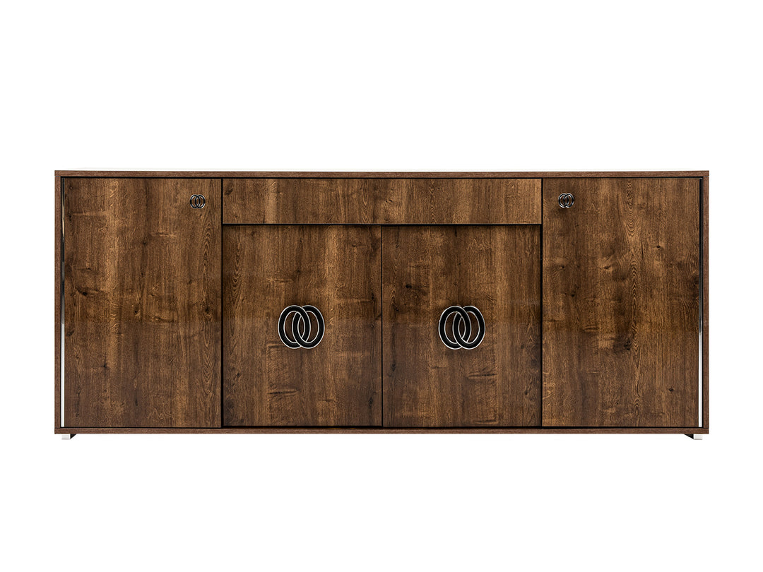 Athen Italian Modern 4-Door Buffet