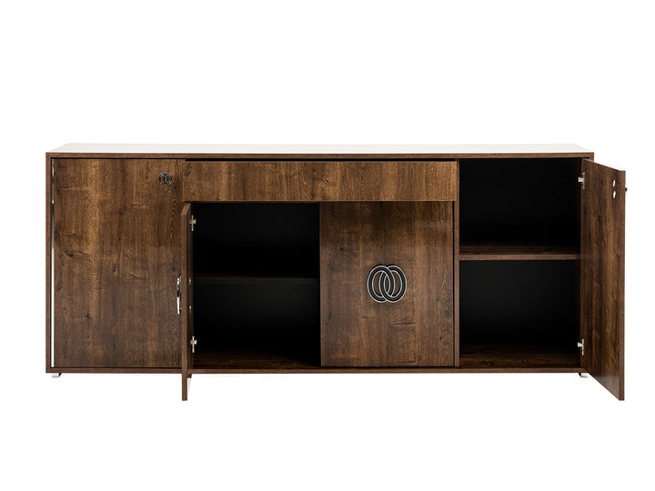 Athen Italian Modern 4-Door Buffet