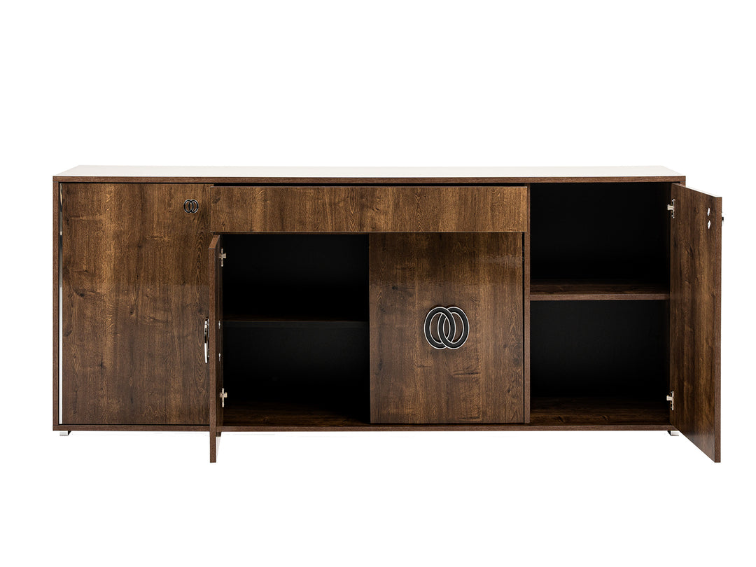 Athen Italian Modern 4-Door Buffet