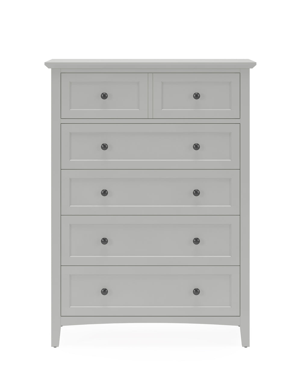 Modus Furniture PNKG84A Grace Five Drawer Chest in Elephant Gray (2024)