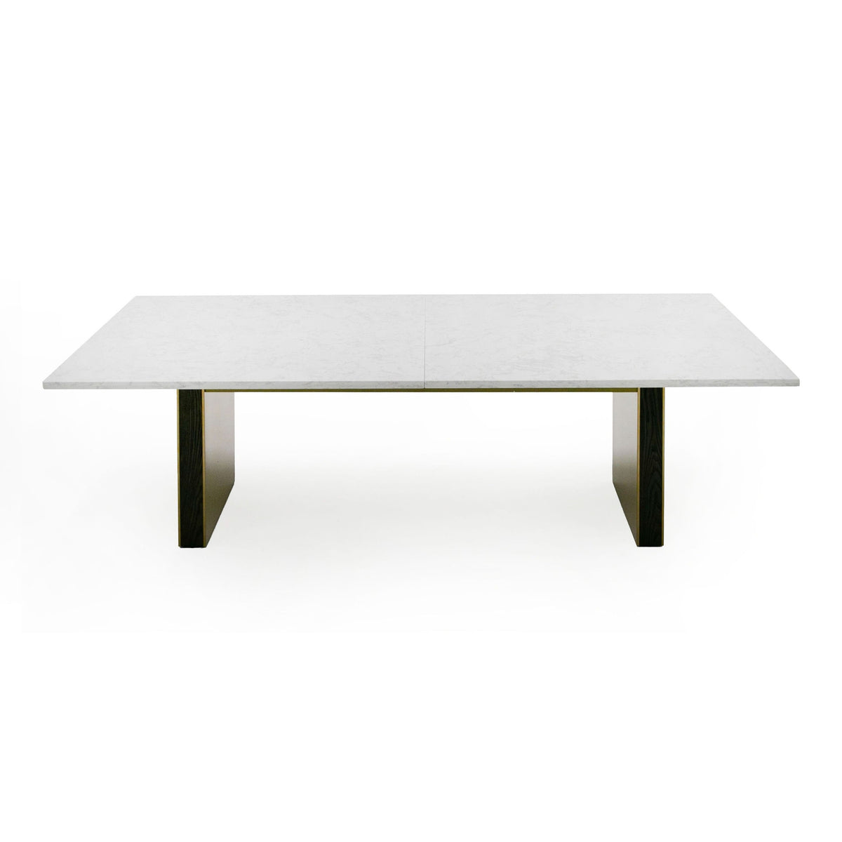 Auer - White Marble & Gold Dining Table
