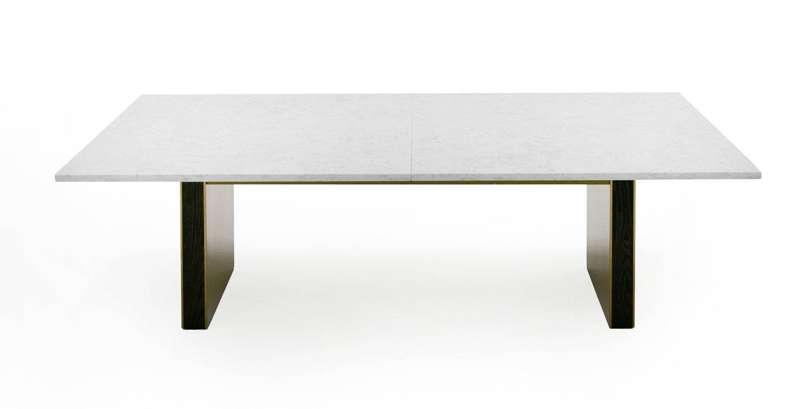 Auer - White Marble  and  Gold Dining Table