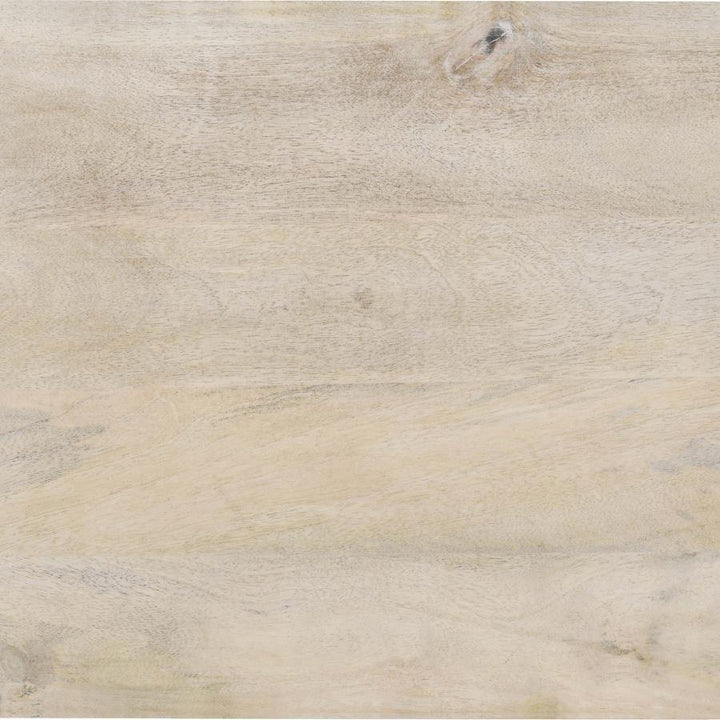 August - 1 - Drawer Trellis Pattern Storage Cabinet - White Washed Accent Cabinet modern furniture Contempo Furniture